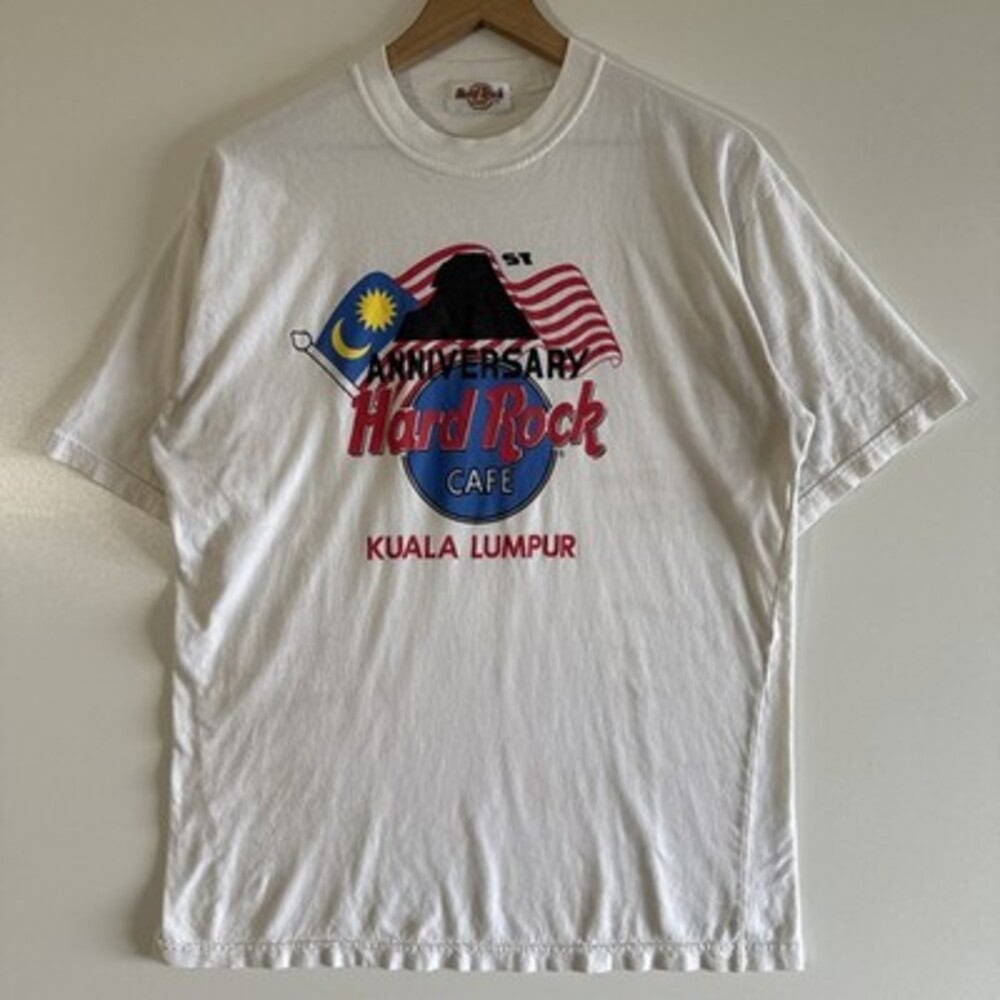 XL 1992 Hard Rock Cafe Kuala Lumpur 1st Anniversary Tee